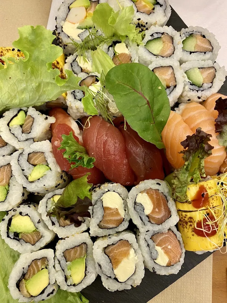 Maki Saumon Avocat Maki Thon Maki Fromage Saumon